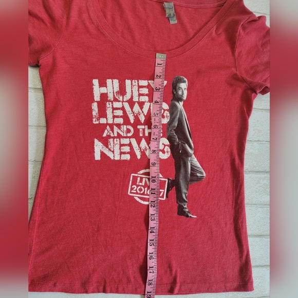 Huey Lewis And The News 2016-2017 Concert Tee Sometimes Bad is Bad Large - Picture 2 of 11